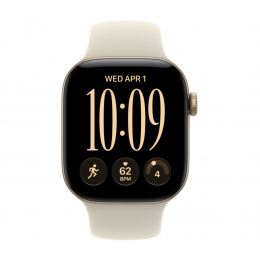 Apple Watch Series 12 42 mm Light Gold Aluminum, Sport Band (Sand)